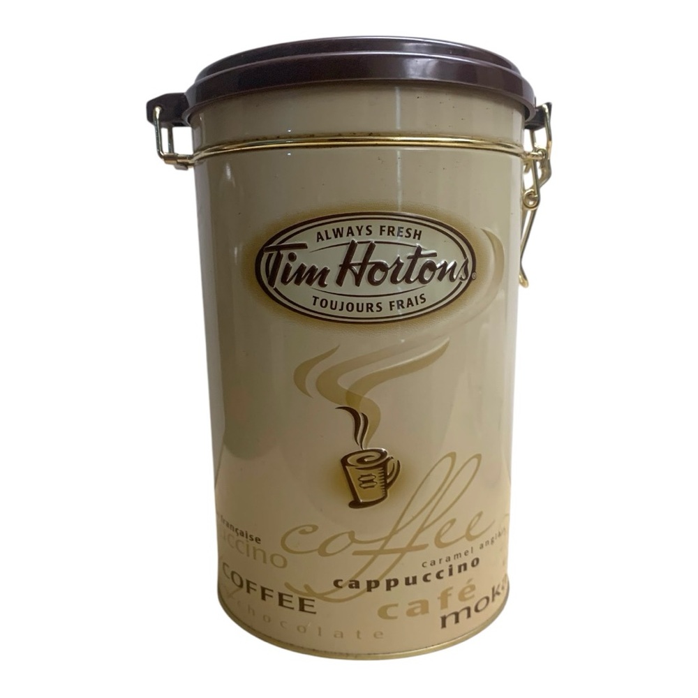 Tim Hortons Ltd Edition #005 Coffee & Tea Storage Collector Tins Snaplid